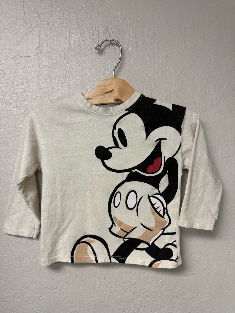 $13 ADD ON Zara Kids Mickey Mouse Disney tee shirt 2-3 2 3 cotton on baby gap